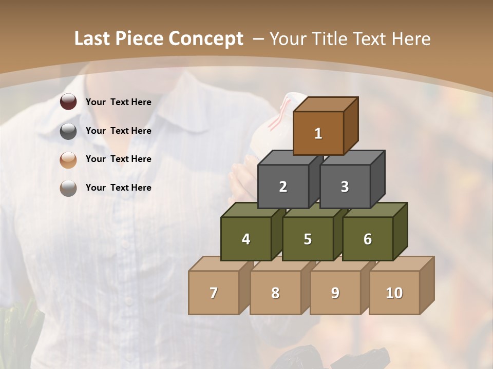 Frame Counter Teenager PowerPoint Template