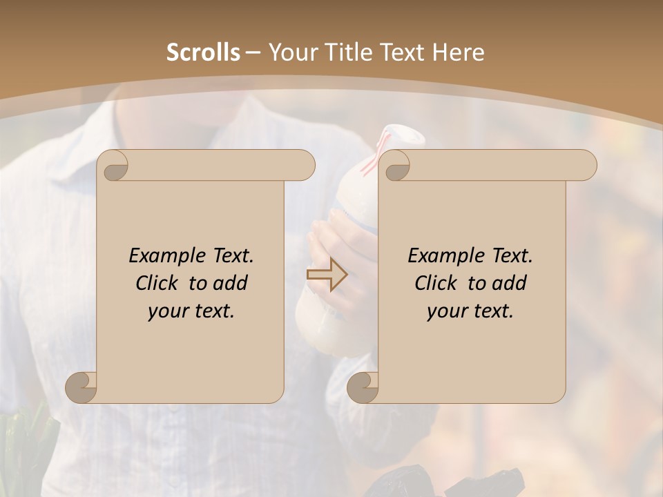 Frame Counter Teenager PowerPoint Template