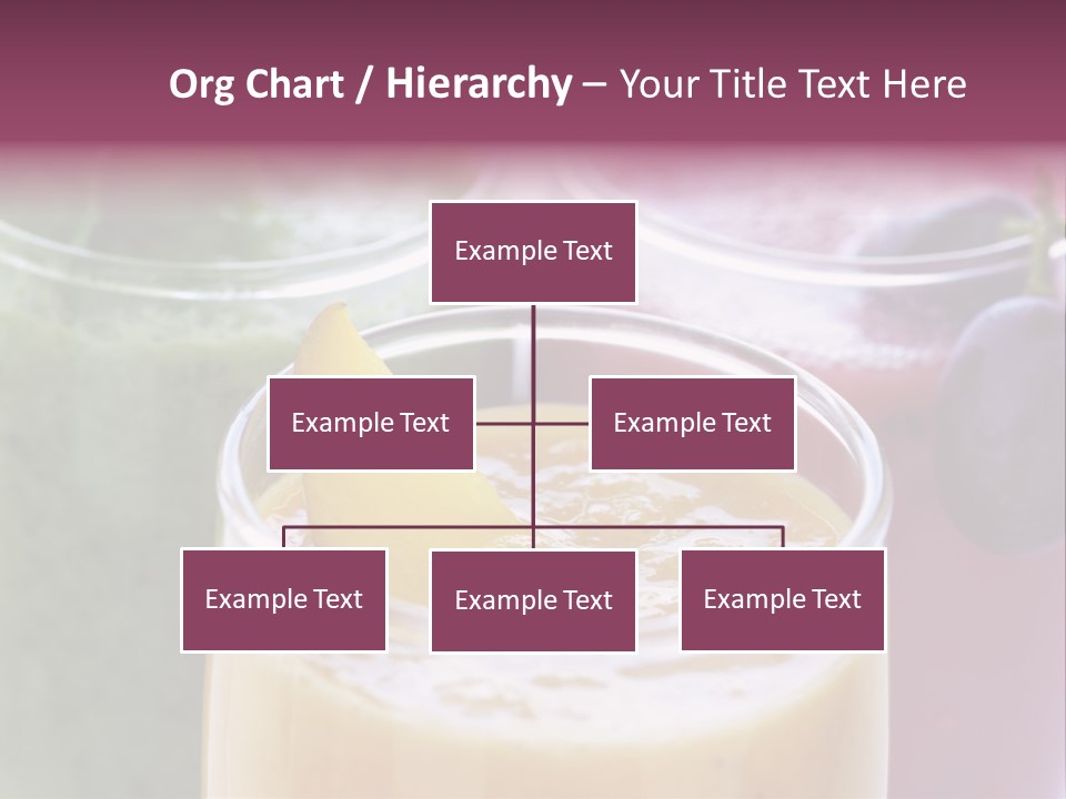 Beverage Pink Freshness PowerPoint Template