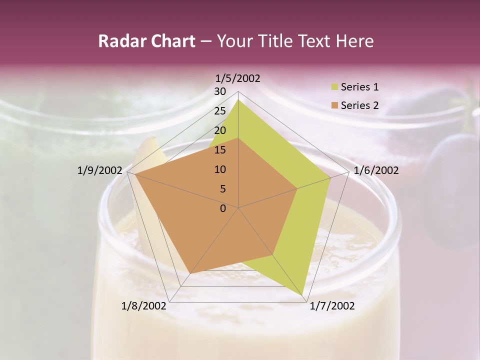 Beverage Pink Freshness PowerPoint Template