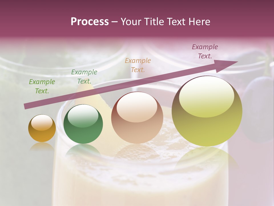 Beverage Pink Freshness PowerPoint Template