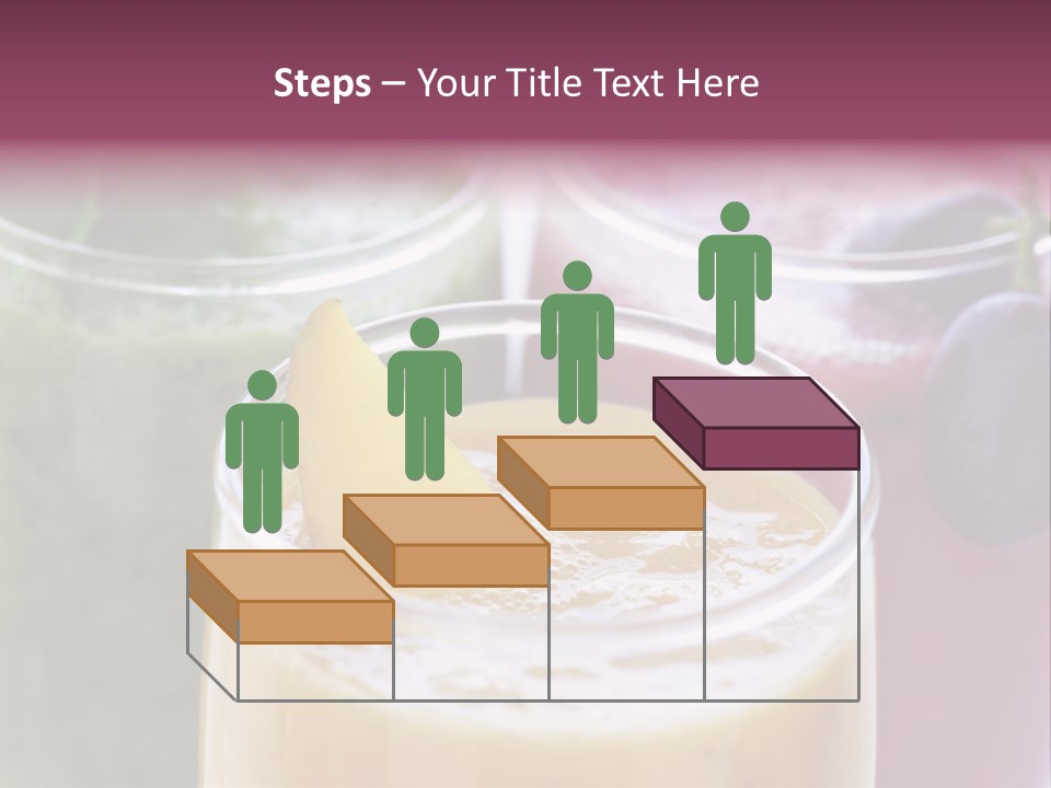 Beverage Pink Freshness PowerPoint Template