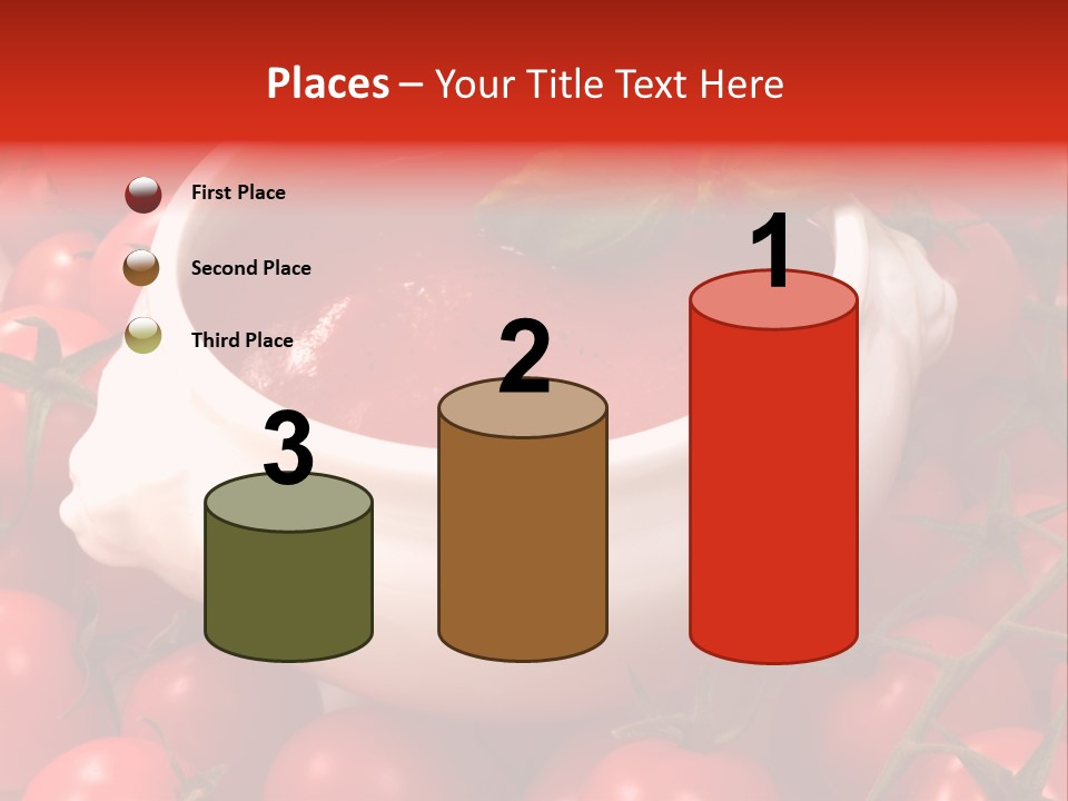 Tomato Warm Food PowerPoint Template