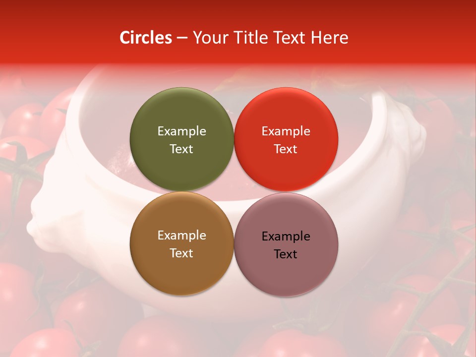 Tomato Warm Food PowerPoint Template