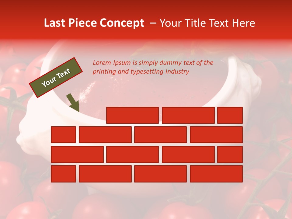 Tomato Warm Food PowerPoint Template