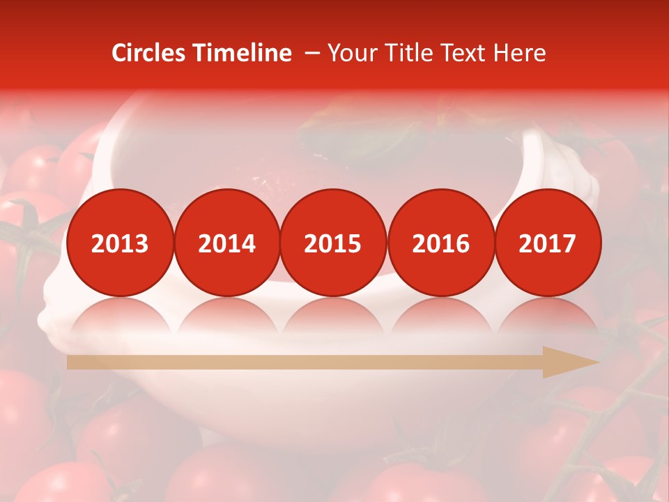 Tomato Warm Food PowerPoint Template