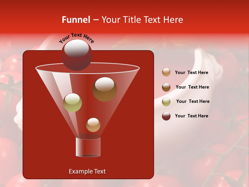 Tomato Warm Food PowerPoint Template