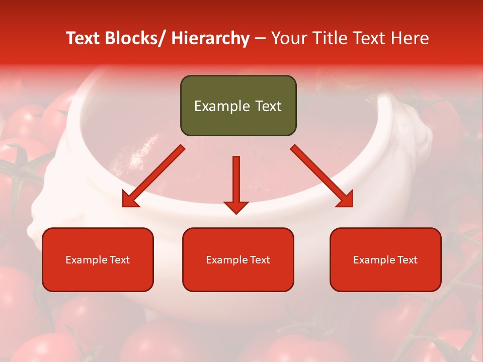 Tomato Warm Food PowerPoint Template