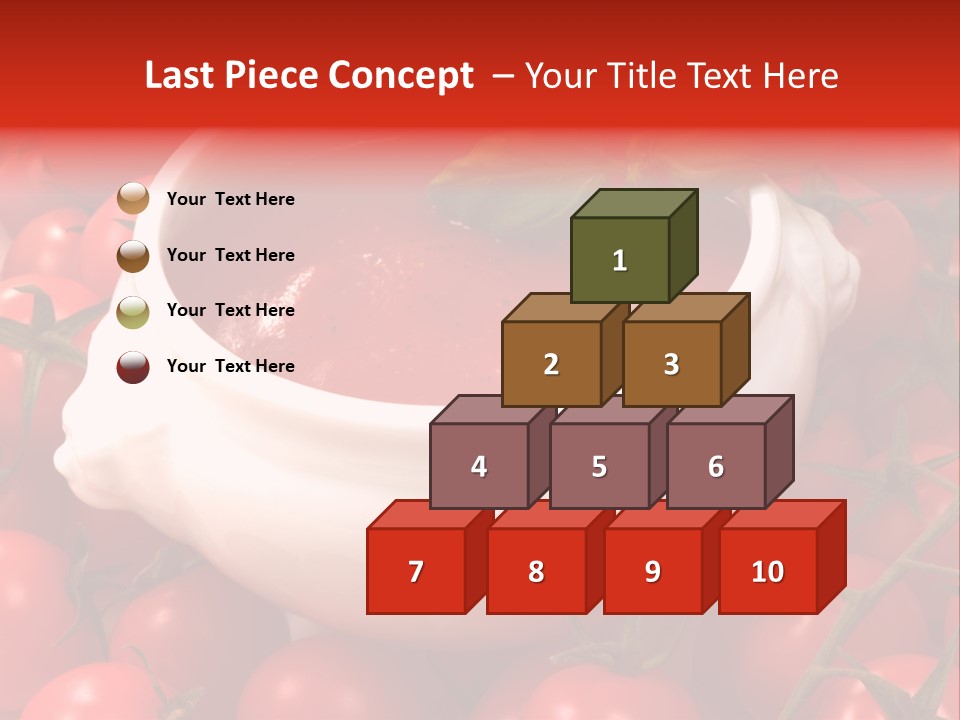 Tomato Warm Food PowerPoint Template