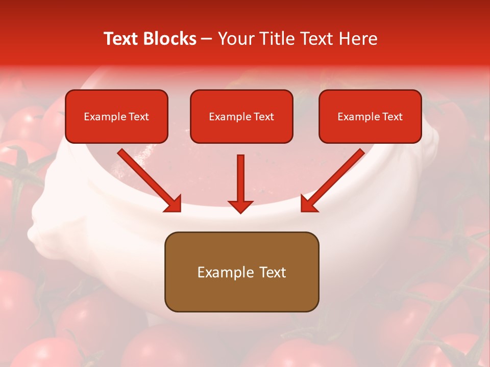 Tomato Warm Food PowerPoint Template