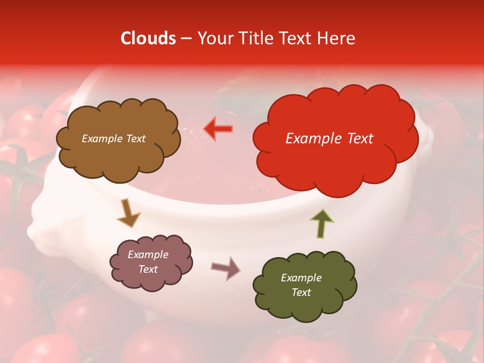 Tomato Warm Food PowerPoint Template