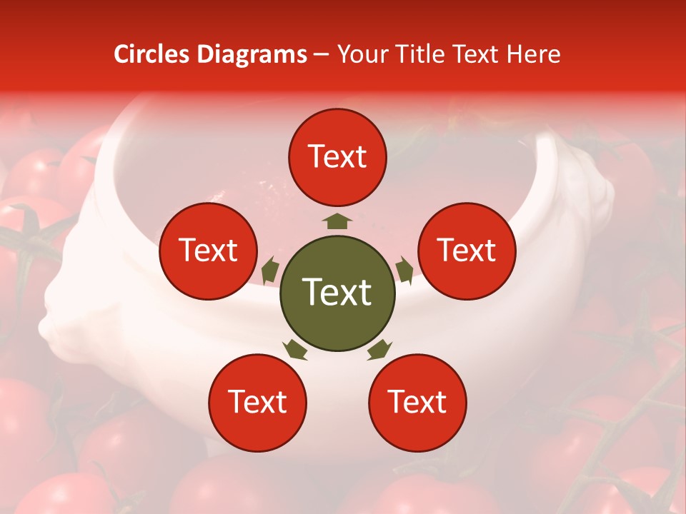 Tomato Warm Food PowerPoint Template