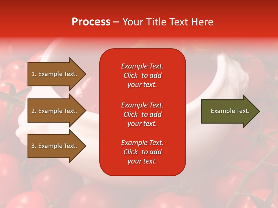 Tomato Warm Food PowerPoint Template