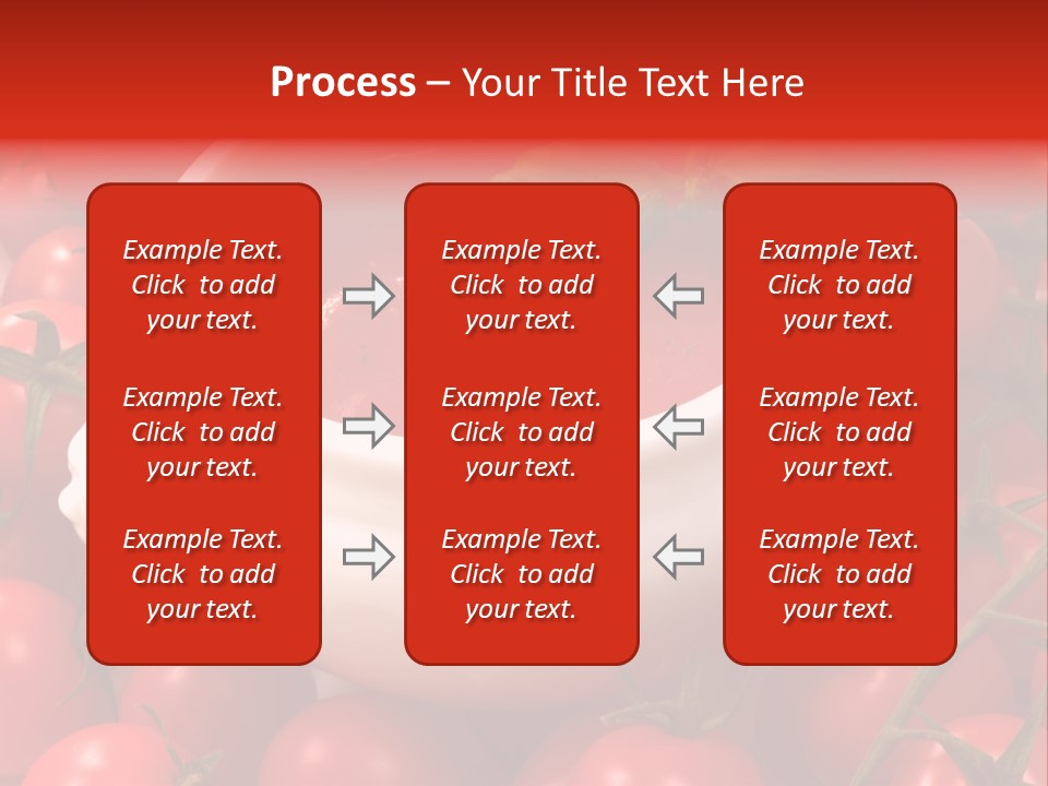 Tomato Warm Food PowerPoint Template