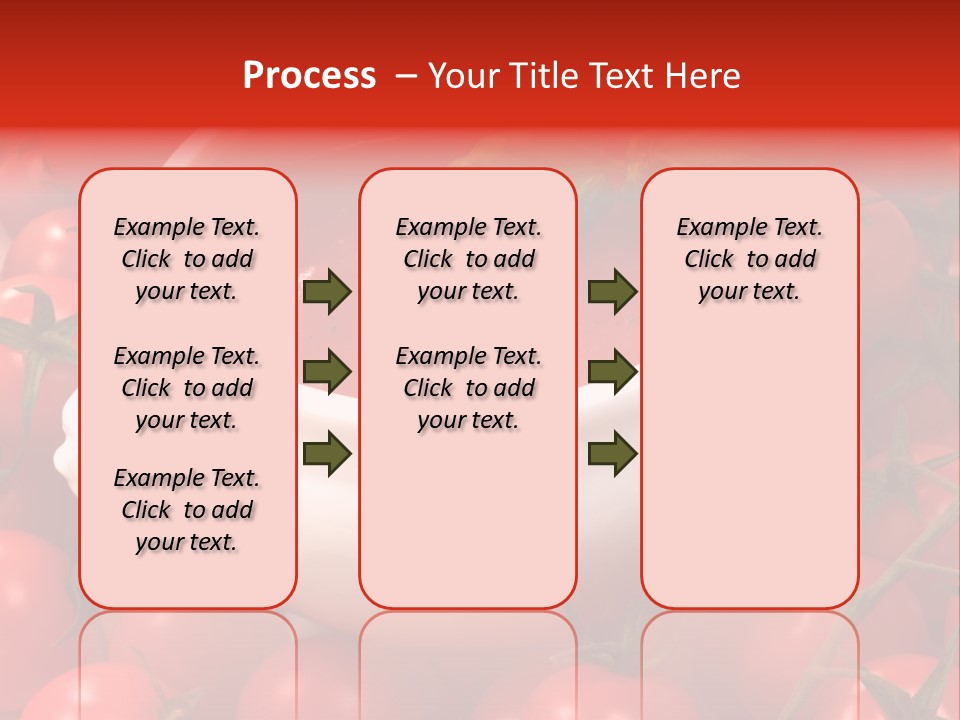 Tomato Warm Food PowerPoint Template