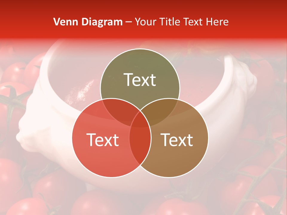 Tomato Warm Food PowerPoint Template