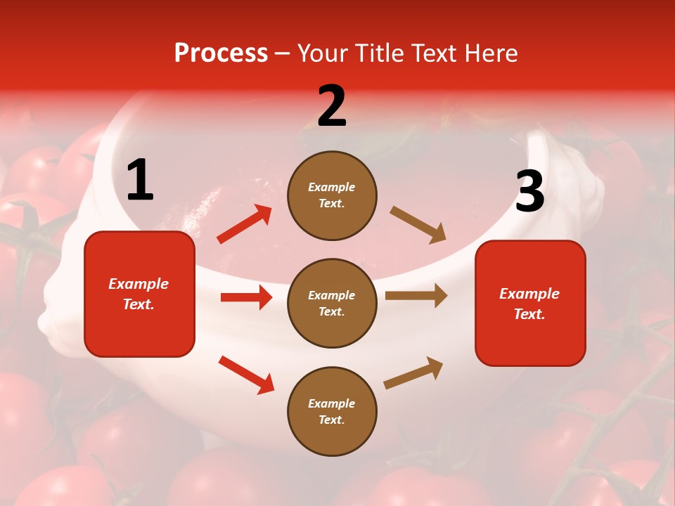 Tomato Warm Food PowerPoint Template