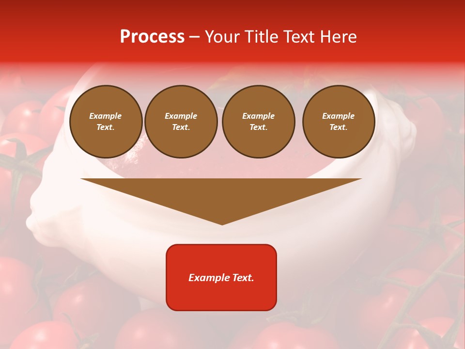 Tomato Warm Food PowerPoint Template