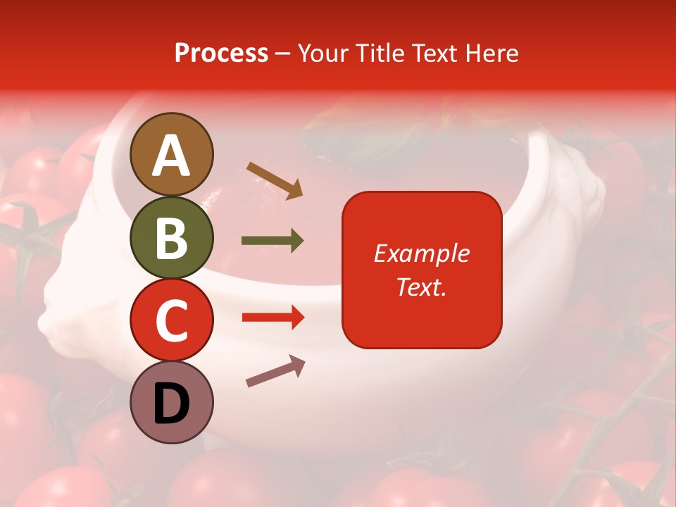 Tomato Warm Food PowerPoint Template