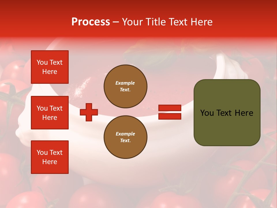 Tomato Warm Food PowerPoint Template