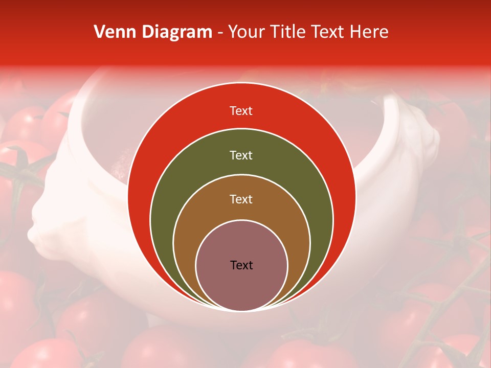 Tomato Warm Food PowerPoint Template