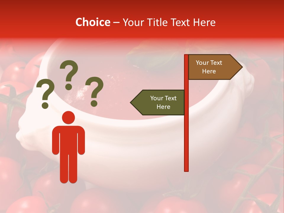 Tomato Warm Food PowerPoint Template