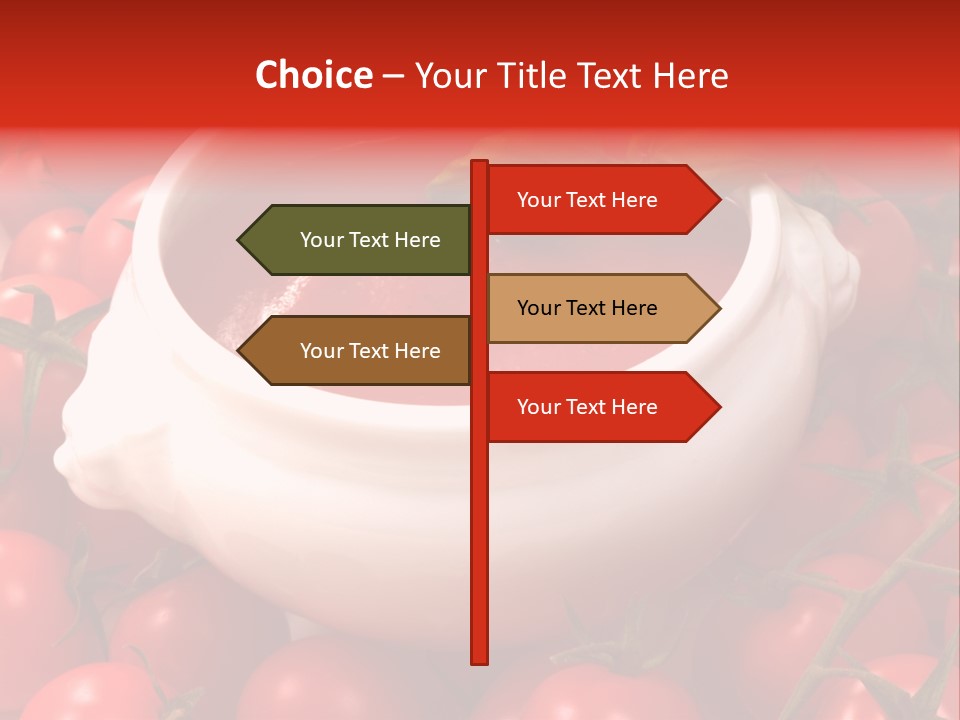 Tomato Warm Food PowerPoint Template