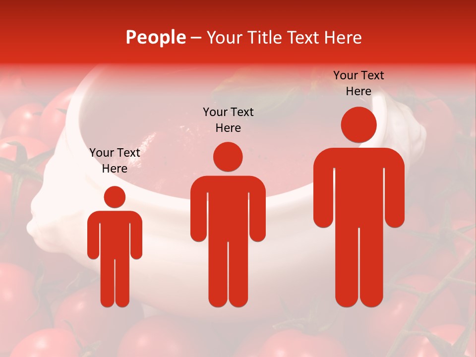 Tomato Warm Food PowerPoint Template