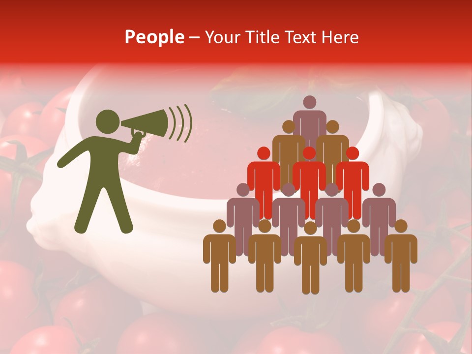 Tomato Warm Food PowerPoint Template