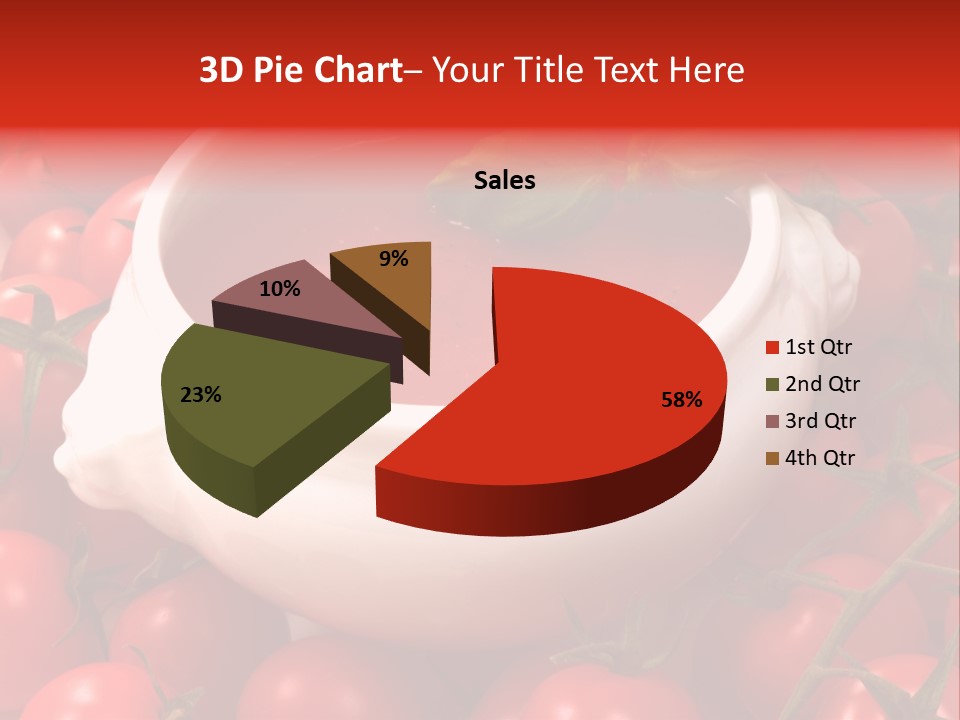 Tomato Warm Food PowerPoint Template