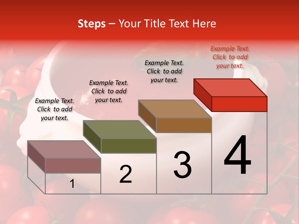 Tomato Warm Food PowerPoint Template