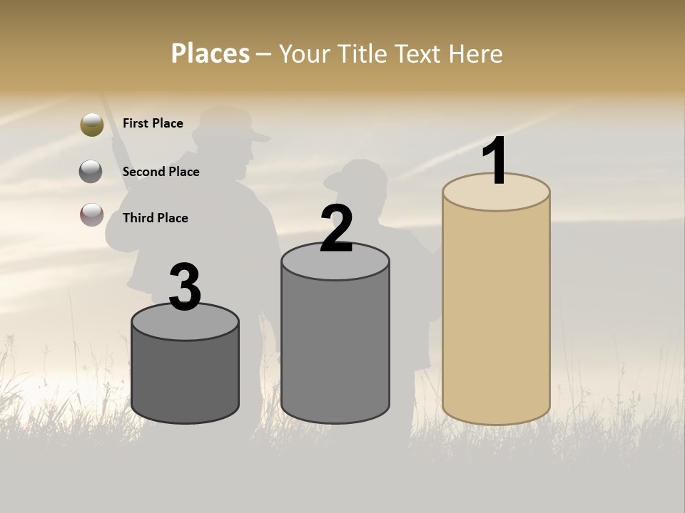 Walking Hunt Instruction PowerPoint Template