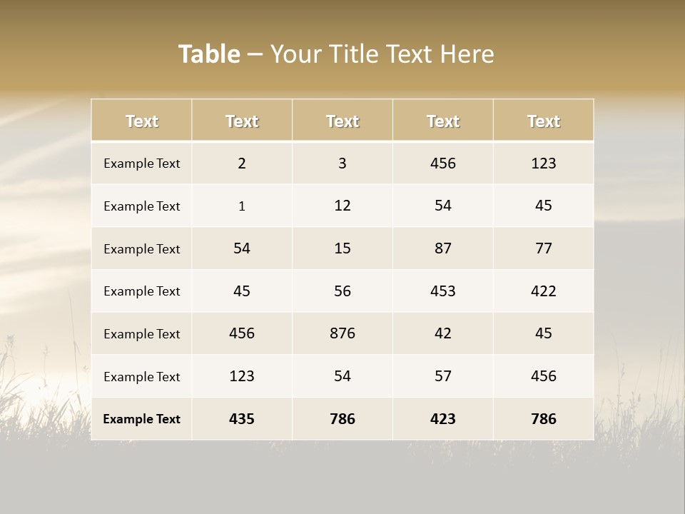 Walking Hunt Instruction PowerPoint Template