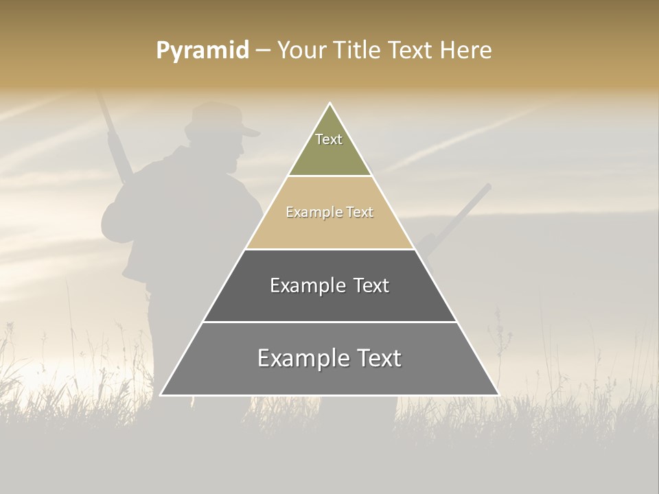 Walking Hunt Instruction PowerPoint Template