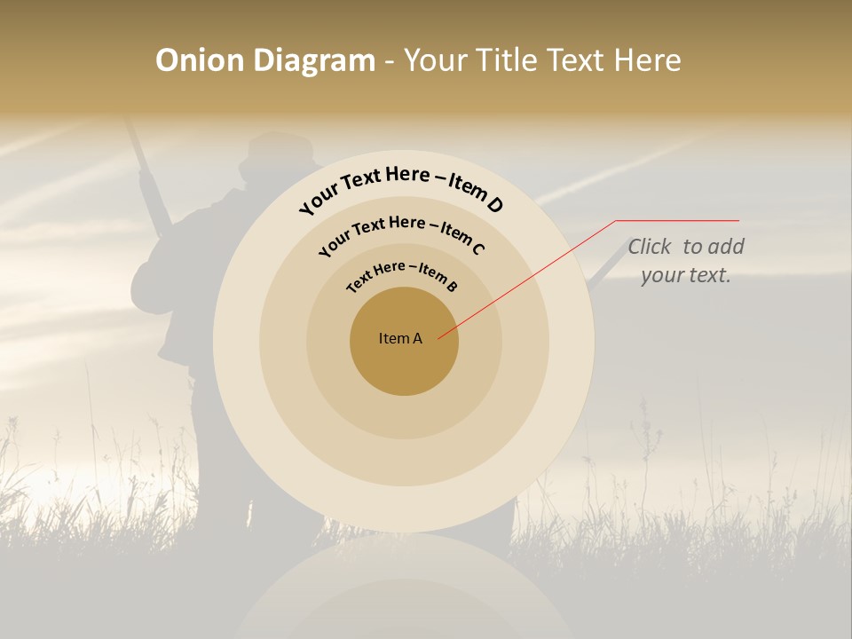 Walking Hunt Instruction PowerPoint Template