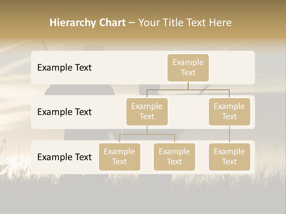 Walking Hunt Instruction PowerPoint Template