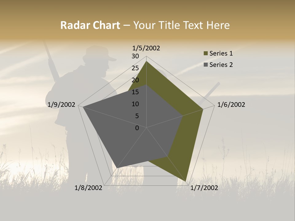 Walking Hunt Instruction PowerPoint Template