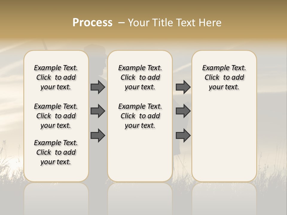 Walking Hunt Instruction PowerPoint Template