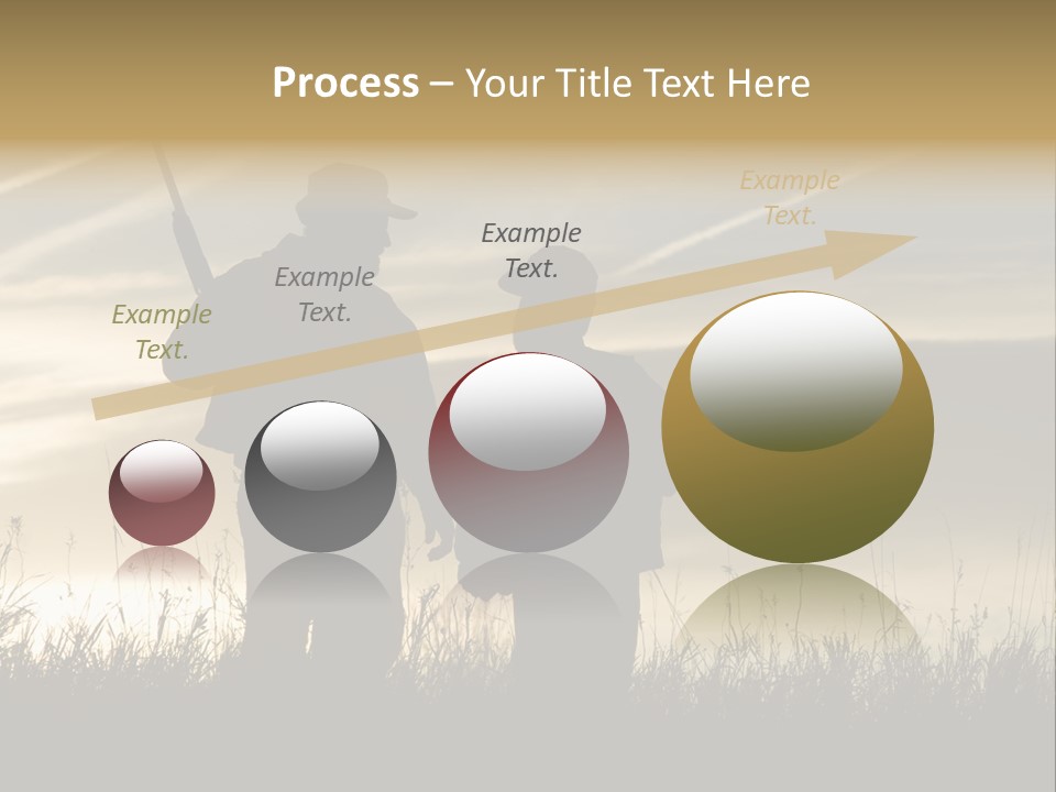 Walking Hunt Instruction PowerPoint Template