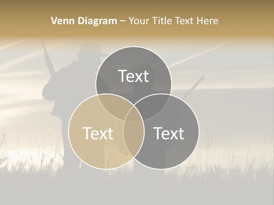 Walking Hunt Instruction PowerPoint Template