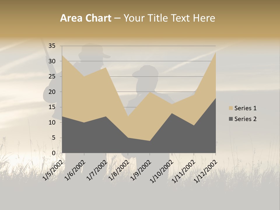 Walking Hunt Instruction PowerPoint Template