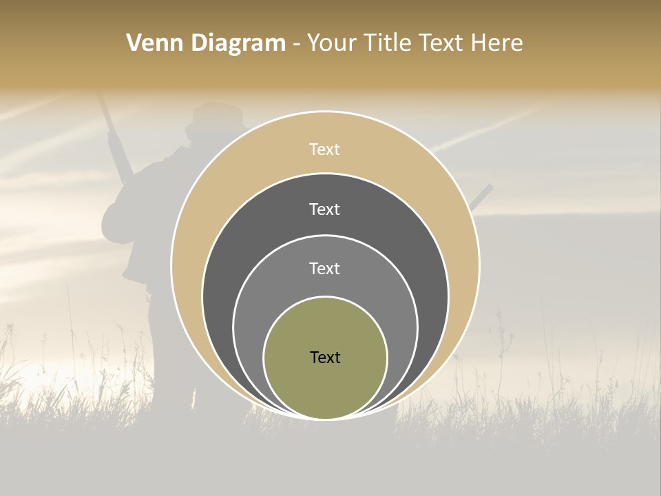 Walking Hunt Instruction PowerPoint Template