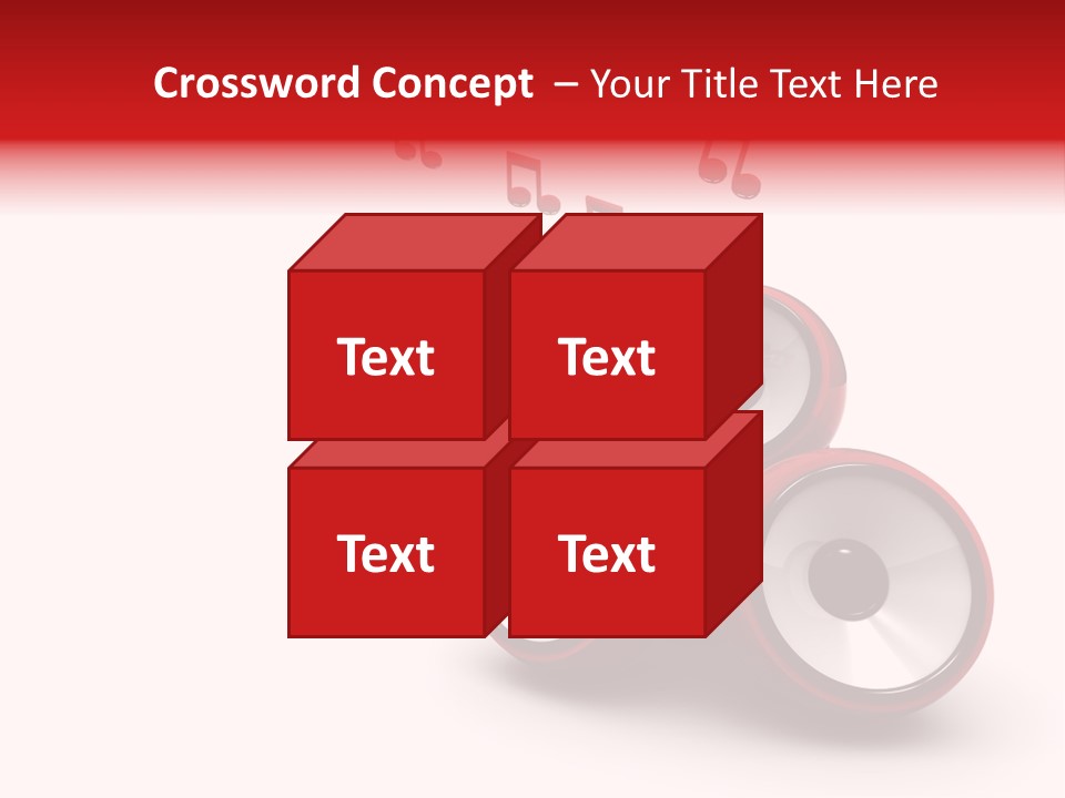 Dance White Sign PowerPoint Template