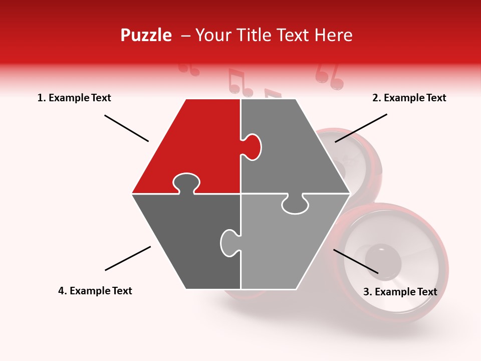 Dance White Sign PowerPoint Template