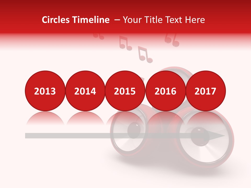 Dance White Sign PowerPoint Template