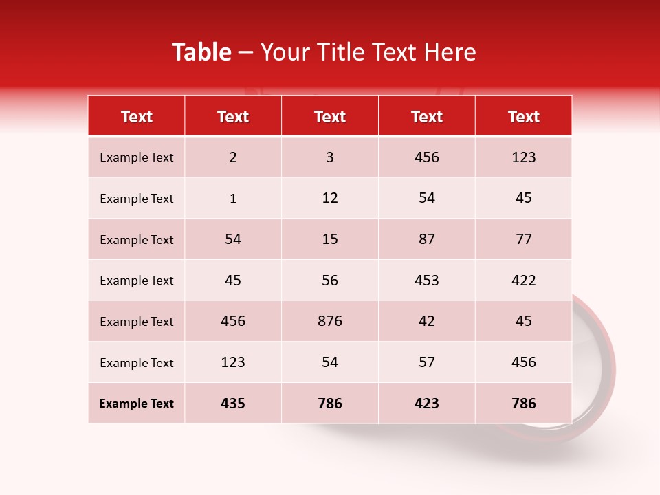 Dance White Sign PowerPoint Template