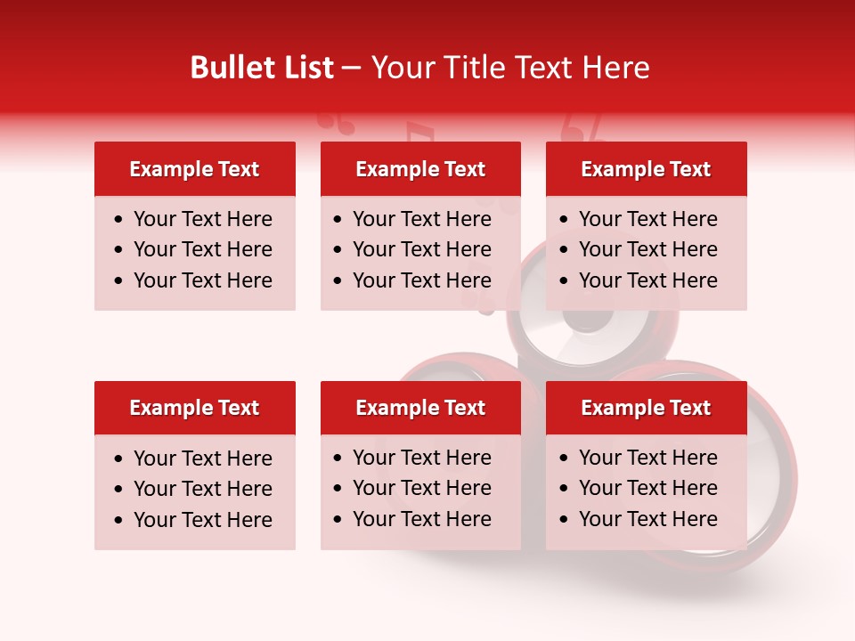 Dance White Sign PowerPoint Template