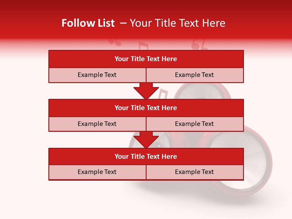 Dance White Sign PowerPoint Template