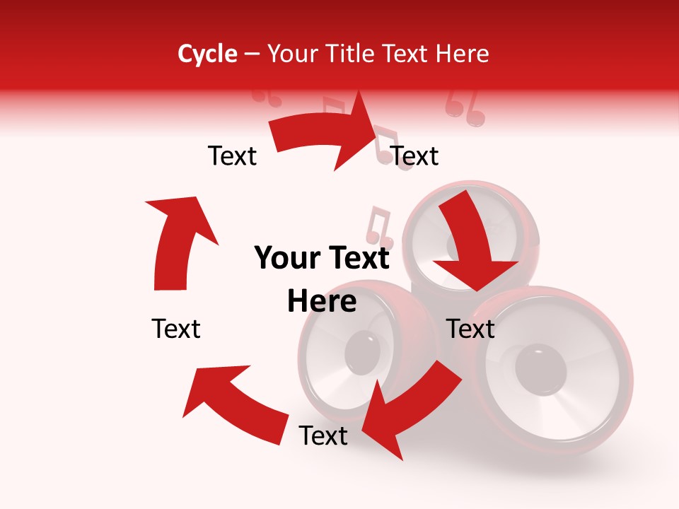 Dance White Sign PowerPoint Template