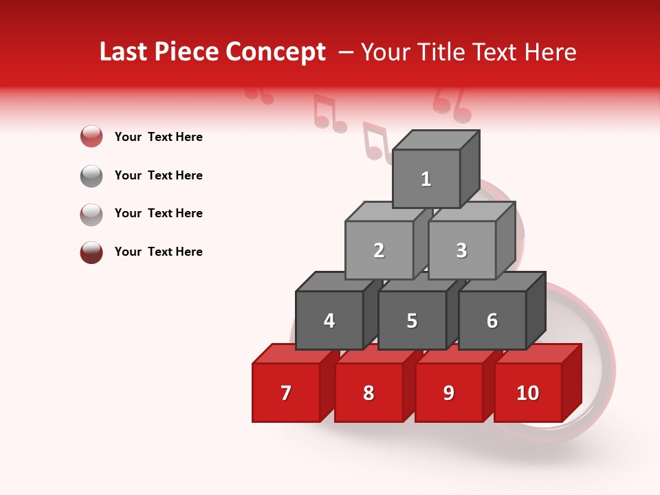 Dance White Sign PowerPoint Template